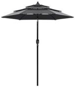 vidaXL Parasol with aluminum pole 3-ply 2.5 m vidaXL Parasol with aluminum pole 3-ply 2.5 m