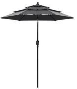 vidaXL Parasol with aluminum pole 3-ply 3.5 m vidaXL Parasol with aluminum pole 3-ply 3.5 m