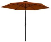 vidaXL Parasol with metal pole 300 x 222 cm vidaXL Parasol with metal pole 300 x 222 cm