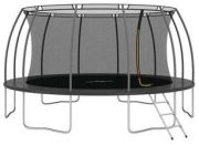 vidaXL Round Trampoline Set 488x90 cm 150 kg vidaXL Round Trampoline Set 488x90 cm 150 kg