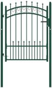 vidaXL Fence gate with spikes 100 x 125 cm (146384) vidaXL Fence gate with spikes 100 x 125 cm (146384)