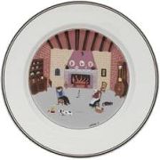 Villeroy & Boch Design Naif Fireplace Breakfast Plate Villeroy & Boch Design Naif Fireplace Breakfast Plate