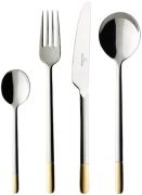 Villeroy & Boch Ella table cutlery 30-piece partial gold-plated Villeroy & Boch Ella table cutlery 30-piece partial gold-plated