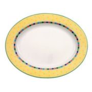 Villeroy & Boch Twist Alea Lemon Oval Plate 41cm Villeroy & Boch Twist Alea Lemon Oval Plate 41cm