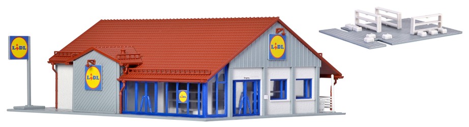 Vollmer H0 Supermarket Lidl (43662) Vollmer H0 Supermarket Lidl (43662)