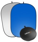 Walimex Pro 2in1 Foldable Background Gray/Blue 180 x 210 cm Walimex Pro 2in1 Foldable Background Gray/Blue 180 x 210 cm