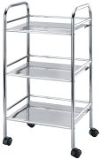 Wenko Exclusive trolley with 3 shelves Wenko Exclusive trolley with 3 shelves