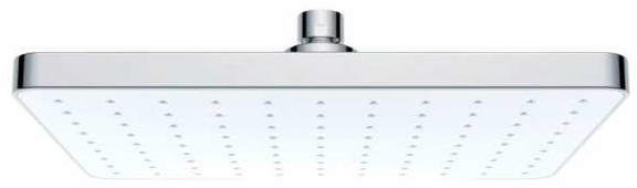 Wenko Rain shower head Automatic Cleaning 25 x 17 cm Wenko Rain shower head Automatic Cleaning 25 x 17 cm