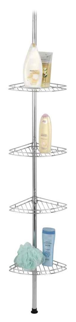 Wenko Telescopic Corner Shelf Prea (18596100) Wenko Telescopic Corner Shelf Prea (18596100)