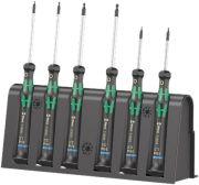 Wera 2052/6 Electronics Screwdriver Set with Rack (05118156001) Wera 2052/6 Electronics Screwdriver Set with Rack (05118156001)