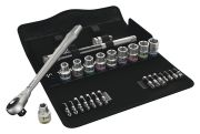 Wera 8100 SC 7 Zyklop metal ratchet set Wera 8100 SC 7 Zyklop metal ratchet set