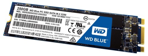Western Digital Blue 250GB M.2 (WDS250G1B0B) Western Digital Blue 250GB M.2 (WDS250G1B0B)