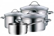 WMF Provence Plus Pot Set 4-piece WMF Provence Plus Pot Set 4-piece
