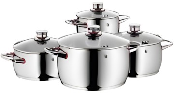 WMF Quality One Cookware Set 4-piece (0774046380) WMF Quality One Cookware Set 4-piece (0774046380)