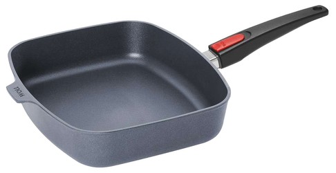 Woll Diamond Lite cast iron frying pan rectangular induction 30 x 26 cm Woll Diamond Lite cast iron frying pan rectangular induction 30 x 26 cm