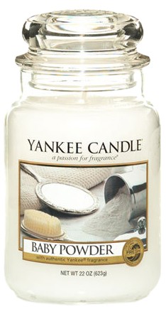 Yankee Candle Baby Powder Scented Candle 623 g Yankee Candle Baby Powder Scented Candle 623 g