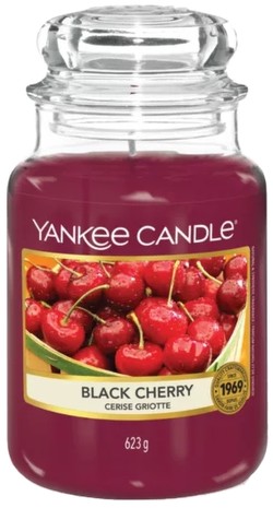 Yankee Candle Black Cherry Scented Candle 623 g Yankee Candle Black Cherry Scented Candle 623 g
