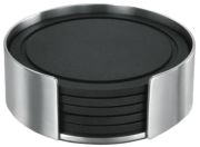 Zack Vetro glass coaster set of 6 (20384) Zack Vetro glass coaster set of 6 (20384)