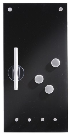 Zeller Glass Memo Board with Hook (11612) Zeller Glass Memo Board with Hook (11612)