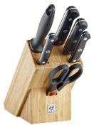 Zwilling Gourmet Bamboo Knife Block 7-piece Zwilling Gourmet Bamboo Knife Block 7-piece